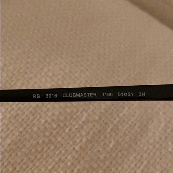 Ray Ban Clubmaster Tortoise Sunglasses - Picture 5 of 5